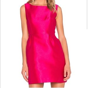 Adorable hot pink cocktails dress from Kate Spade.